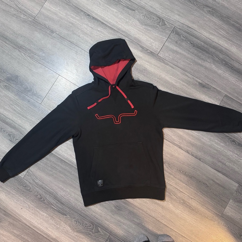 Kimes Ranch Hoodie size small Red & Black